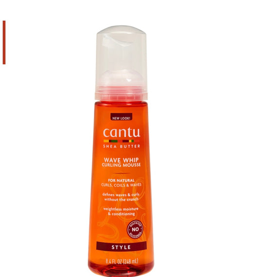 Cantu Wave Whip Curling Mousse (248ml)