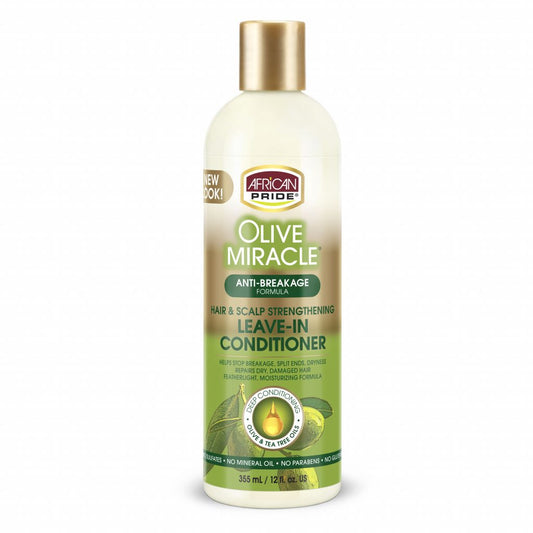 African Pride Olive Miracle Leave In Conditioner (355ml)