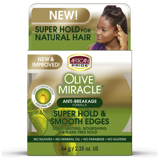 African Pride Olive Miracle Edge Control (64g)