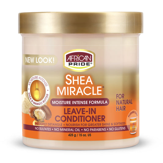 African Pride Shea Miracle Leave in Conditioner (425g)