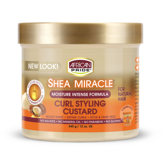 African Pride Shea Miracle Curl Styling Custard (340g)