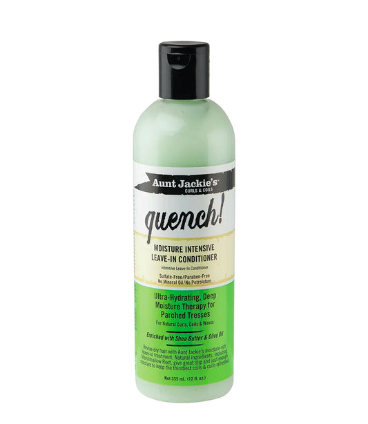 Aunt Jackie’s Quench Moisture Intensive Leave in Conditioner (355ml)