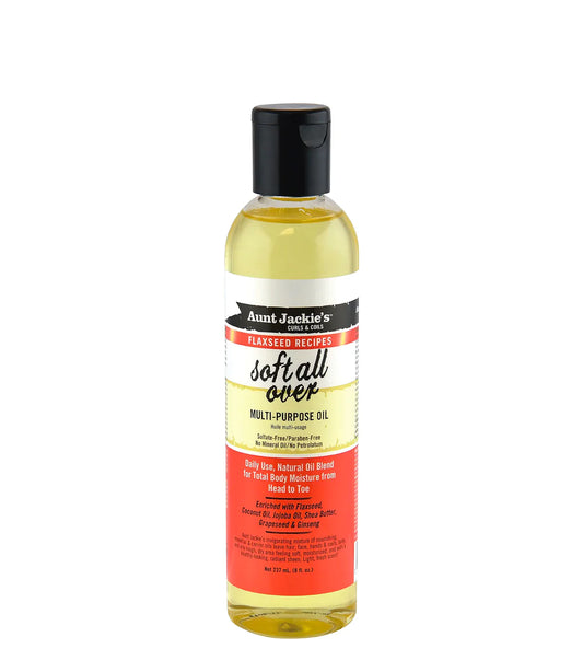 Aunt Jackie’s Soft All Over Multi-Purpose Oil (237ml)