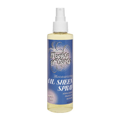 World of Curls Oil Sheen Spray Regular Hair (237ml)