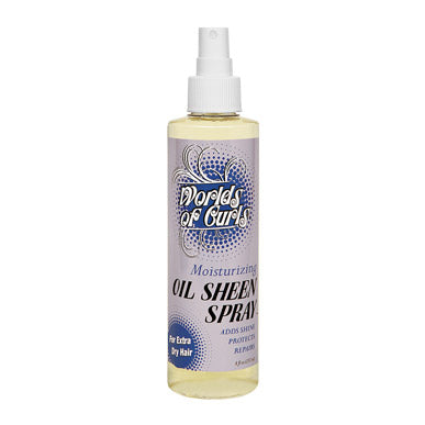 World of Curls Oil Sheen Spray Extra Dry Hair (237ml)