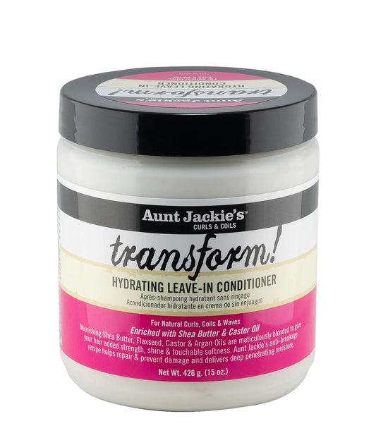 Aunt Jackie’s Transform Hydrating Leave-in Conditioner (426g)